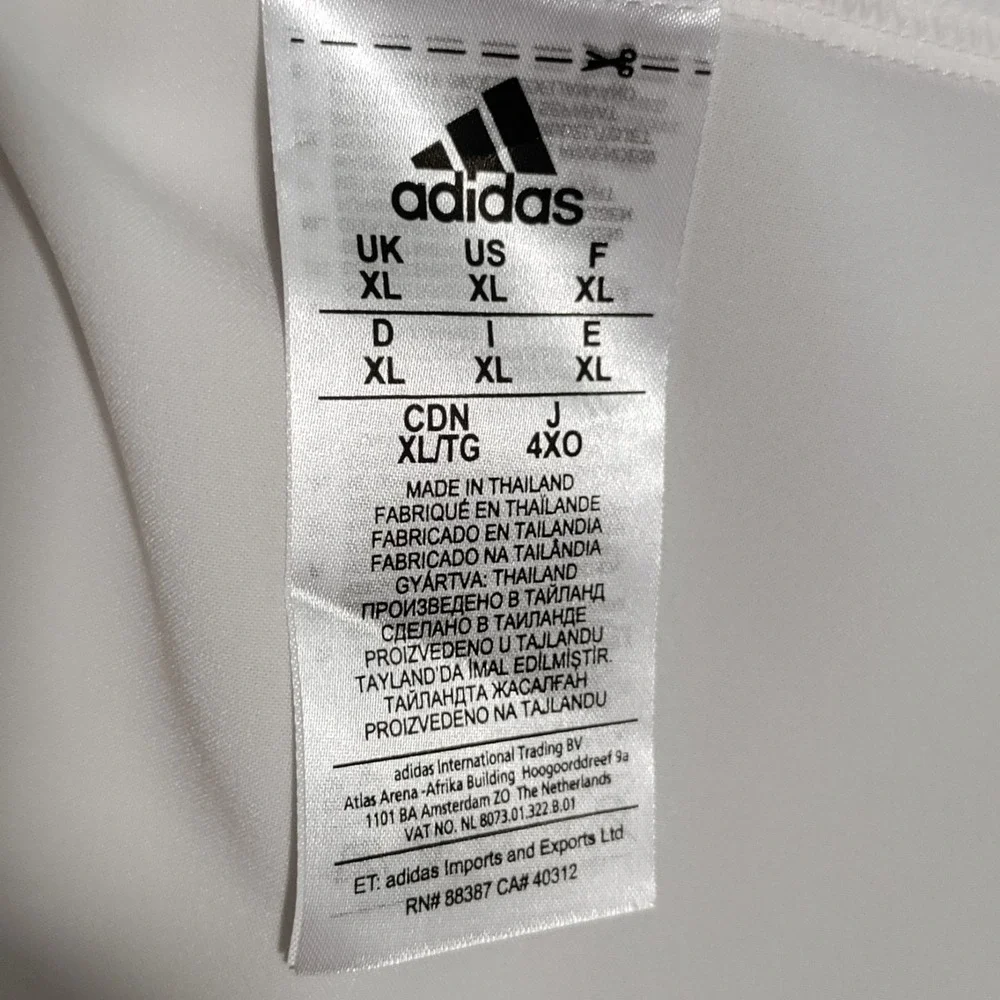 Adidas Troy Trojans Sideline‎ Jacket Mens XL Half Zip Woven Windbreaker Pullover
